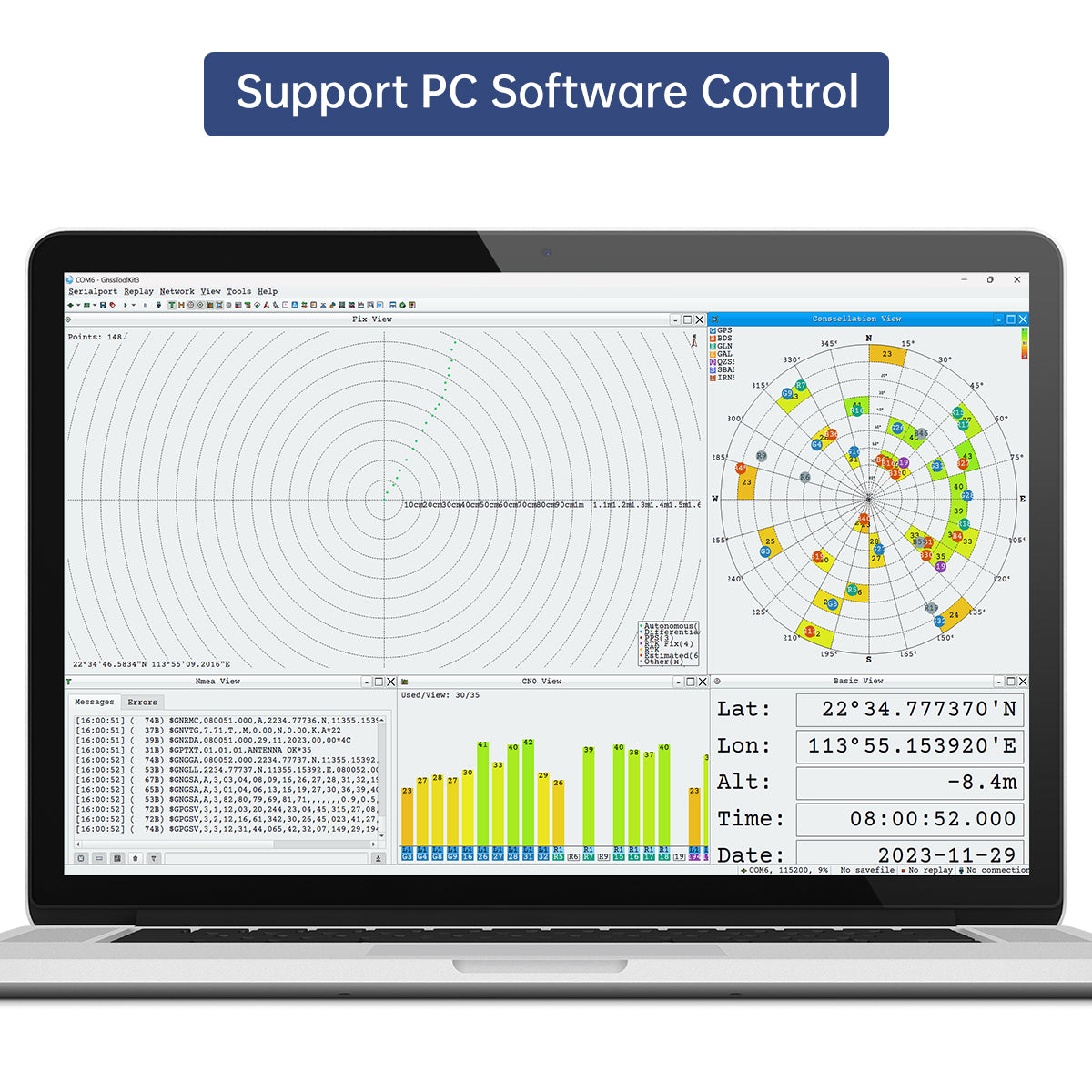 GPS Beidou Positioning Module BD Dual-Mode Satellite Navigation IMU Inertial Navigation Sensor for ROS1/ROS2 Robot GPS Beidou Positioning Module BD Dual-Mode Satellite Navigation IMU Inertial Navigation Sensor for ROS1/ROS2 Robot